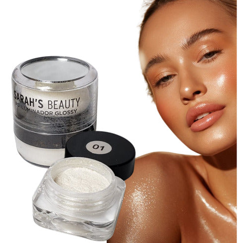 Pó Iluminador Glossy 4g - Sarah's Beauty
