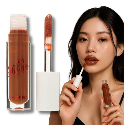 Hydra Gloss Labial High Shine Phoera Boca 85% +hidratada