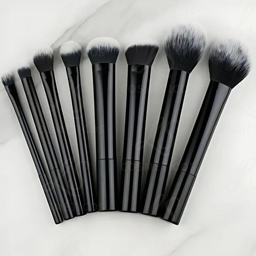 Kit De 8 Pincéis Maquiagem Profissional