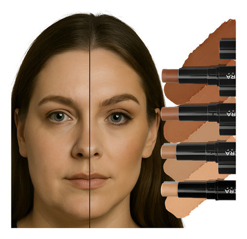 Contorno e Corretivo em Bastão Cremoso Phoera