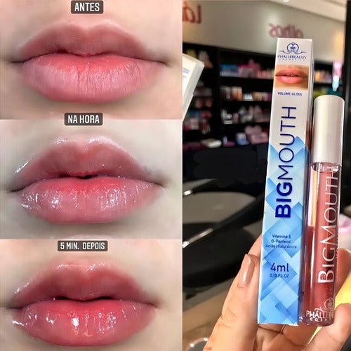 Kit 7und Lápis Contorno Labial + Big Mouth