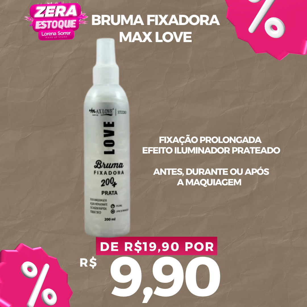 Bruma Fixadora Glow 200+ Max Love