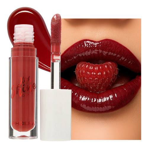Hydra Gloss Labial High Shine Phoera Boca 85% +hidratada