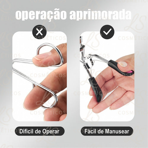 Curvador Modelador Alongador Cílios Curvex Maquiagem Love