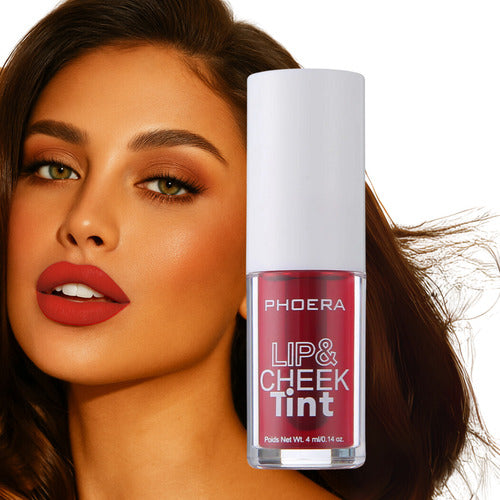 Lip Tint Matte Lábios e Bochechas Phoera