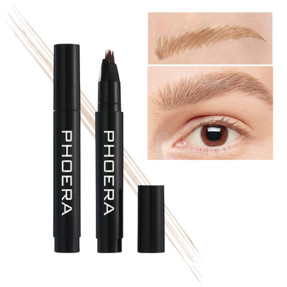 Caneta Sobrancelha Realista Fio a Fio Prova D'Água - Phoera