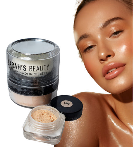Pó Iluminador Glossy 4g - Sarah's Beauty