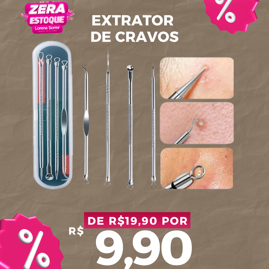 Limpeza Facial Profissional Extrator De Cravos E Espinhas