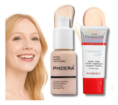 Kit 2und Soft Matte + Natural Look 24h Prova Dágua Phoera