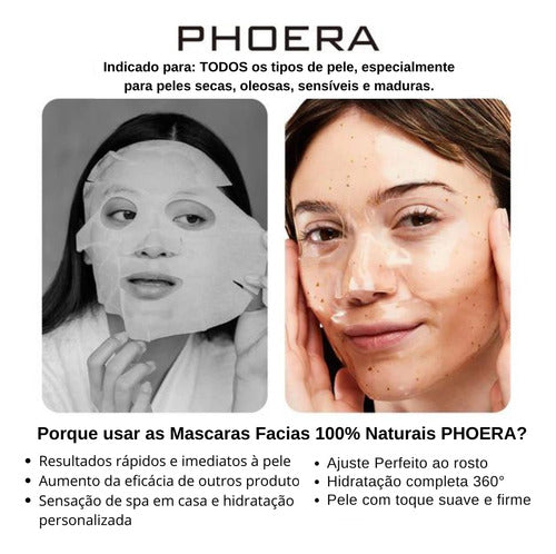 Máscara Bomba Facial Alta Concentração Hidratação Intensa
