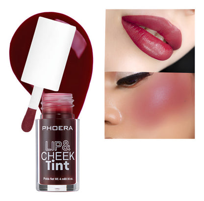 Lip Tint Matte Lábios e Bochechas Phoera