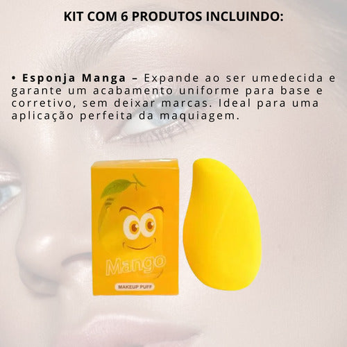 Kit 6und Maquiagem Make Básico 40% Off Promoção Frete Grátis