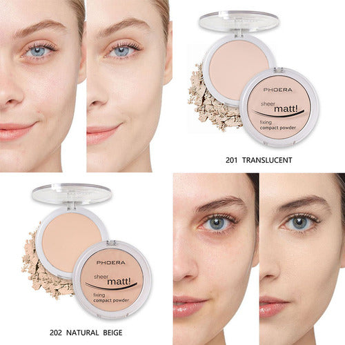 Pó Compacto Sheer Matte 12g Phoera