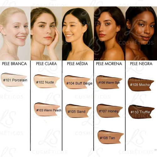 Base Líquida Soft Matte 30ml - Phoera