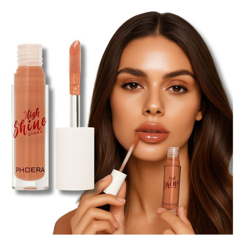 Hydra Gloss Labial High Shine Phoera Boca 85% +hidratada