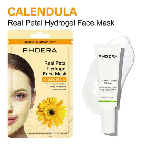 Kit Cuidados Com A Pele Creme + Máscara Hydrogel Pétala Real