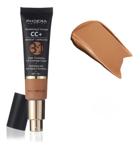 Base Líquida Matte Cc+ 32ml - Phoera