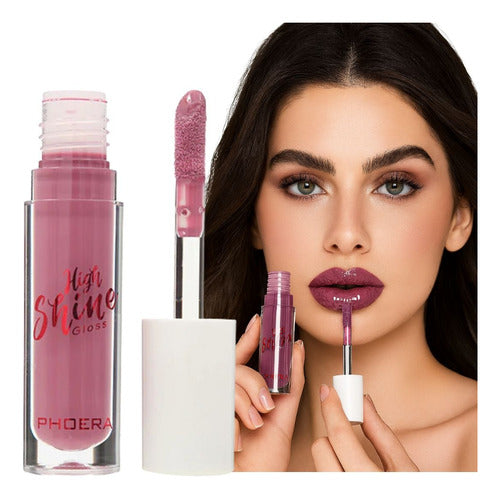 Hydra Gloss Labial High Shine Phoera Boca 85% +hidratada