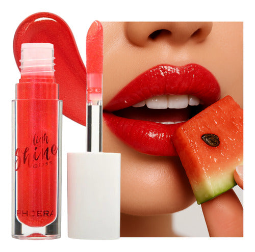 Hydra Gloss Labial High Shine Phoera Boca 85% +hidratada
