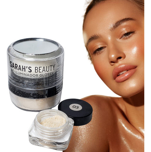 Pó Iluminador Glossy 4g - Sarah's Beauty