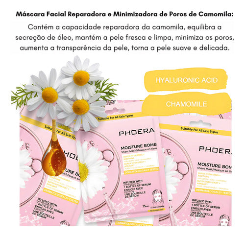 Máscara Bomba Facial Alta Concentração Hidratação Intensa
