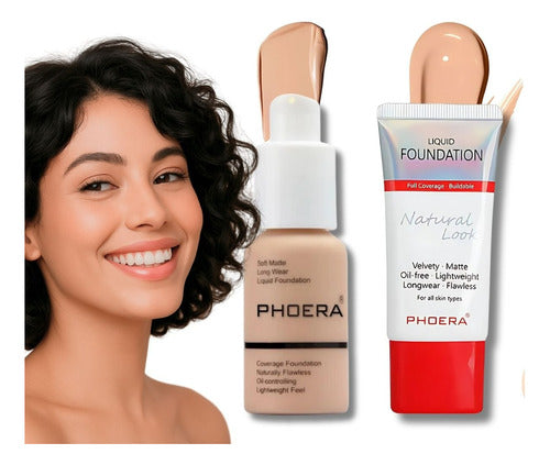 Kit 2und Soft Matte + Natural Look 24h Prova Dágua Phoera