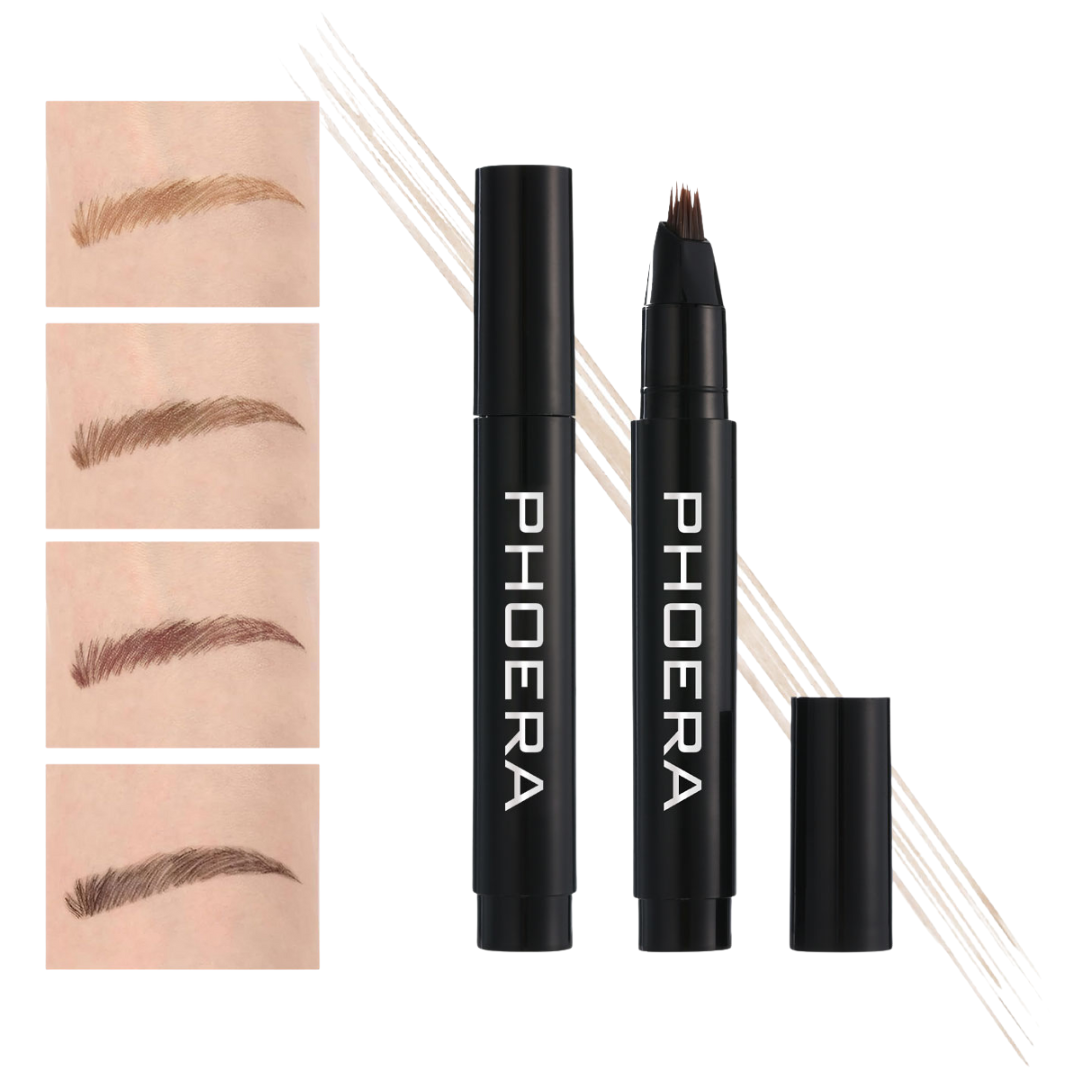 Caneta Sobrancelha Realista Fio a Fio Prova D'Água - Phoera