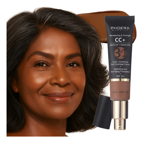 Base Líquida Matte Cc+ 32ml - Phoera