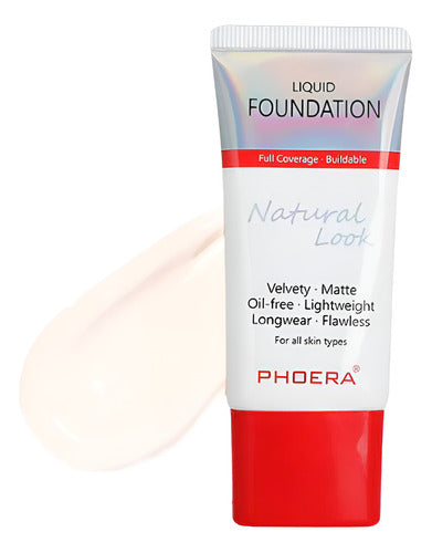Base Líquida Natural Look 30ml - Phoera