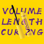 Kit 2 Máscara Cílios Alongamento +volume Prova D'água Phoera