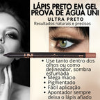 Lápis Em Gel A Prova De Água Gel Para Olhos Blackout Preto