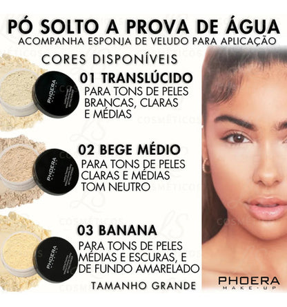 Pó Facial Solto 14g Phoera