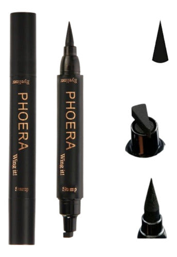 Kit Olhos e Lábios- 3 Lápis Intransferíveis + Delineador Gatinho + Máscara Volume 9D