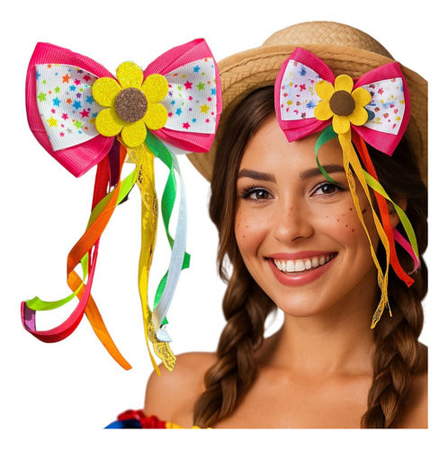 Laço Infantil Menina Decorativo Cabelo Festa Acessório
