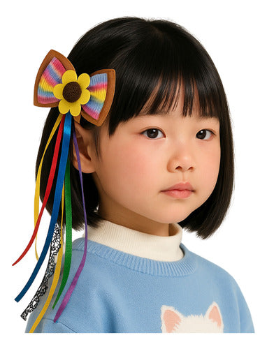Laço Infantil Menina Decorativo Cabelo Festa Acessório