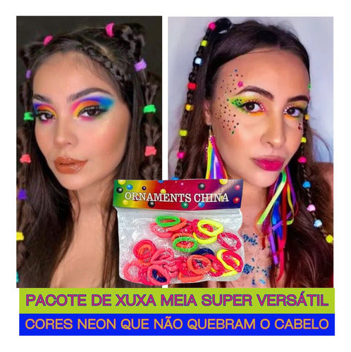Kit 16un Maquiagem Make Carnaval Glitter Brilho Pedaria Glow