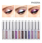 Kit 3 Sombra Líquida Glitter Glow A Prova De Água Pigmentado