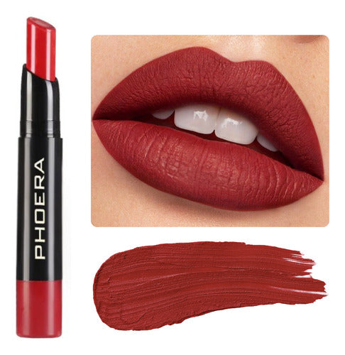 Batom Ultra Matte 24h A Prova De Água 24 Horas Phoera
