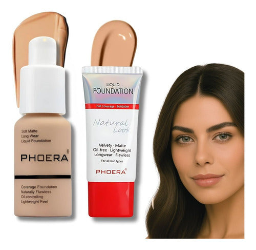 Kit 2und Soft Matte + Natural Look 24h Prova Dágua Phoera