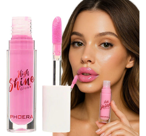 Hydra Gloss Labial High Shine Phoera Boca 85% +hidratada