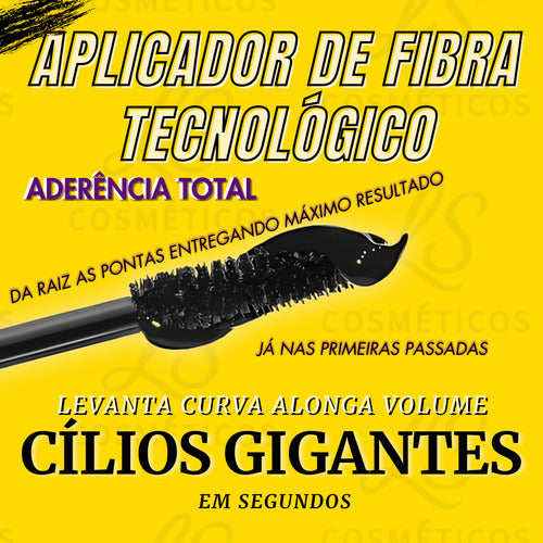 Mascara Cilios Volume E Efeito Boneca A Prova Dagua Phoera