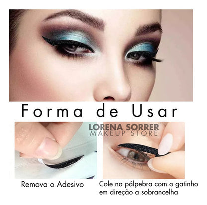 Kit 10und Make Festa Carnaval + Cartela Delineador + Pó Neon