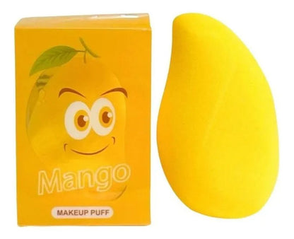 Esponja De Maquiagem Mango / Manga Super Macia E Versátil