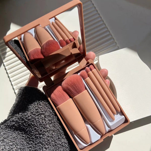 Kit 2un Paleta Sombra Pigmentada + Brinde Case 5pincéis