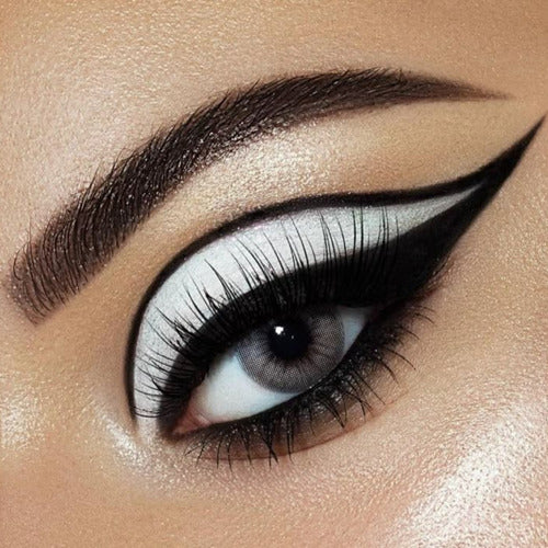 Lápis De Olho Duo Preto E Branco Com Apontador Makeup