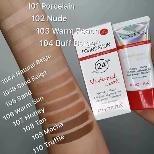 Kit 2und Soft Matte + Natural Look 24h Prova Dágua Phoera