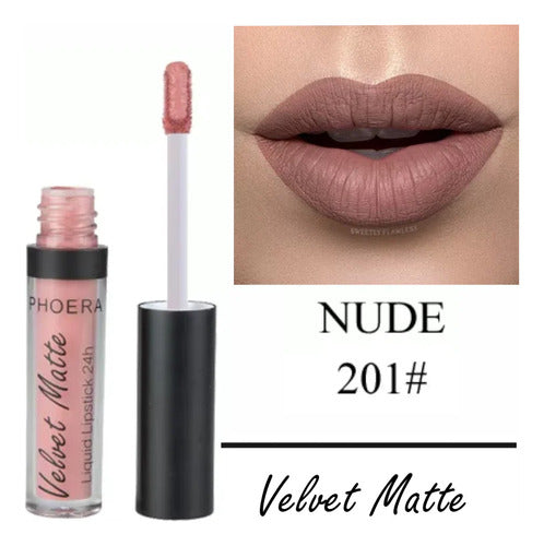 Kit Lábios Divino - Batom Intransferível + Lápis Labial 24hr