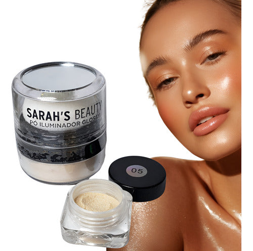 Pó Iluminador Glossy 4g - Sarah's Beauty