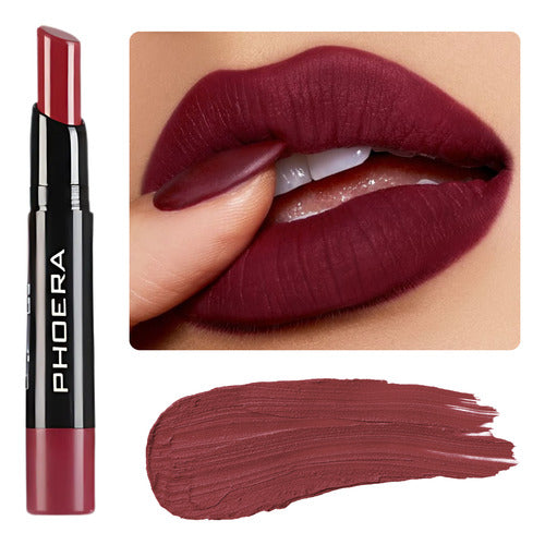 Batom Ultra Matte 24h A Prova De Água 24 Horas Phoera