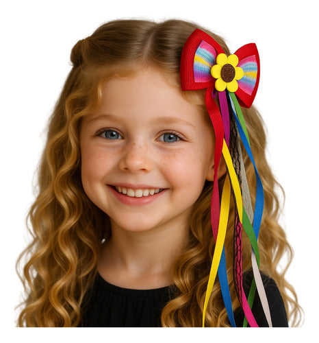 Laço Infantil Menina Decorativo Cabelo Festa Acessório
